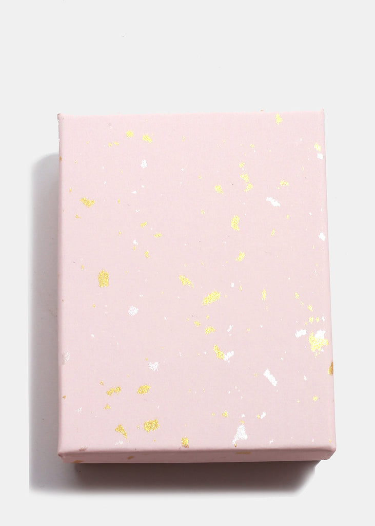 Small Gift Box with Gold Flakes Pink ACCESSORIES - Shop Miss A