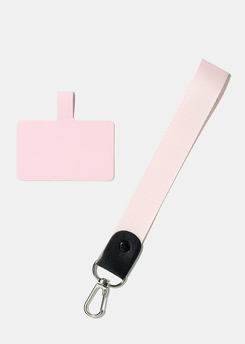 Phone Holder with Wristlet Pink ACCESSORIES - Shop Miss A