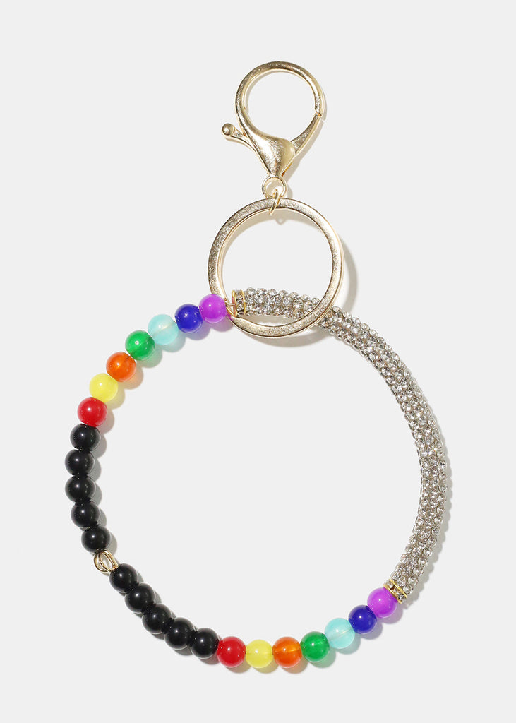 Chakra Keychain Bracelet Wristlet Clear ACCESSORIES - Shop Miss A