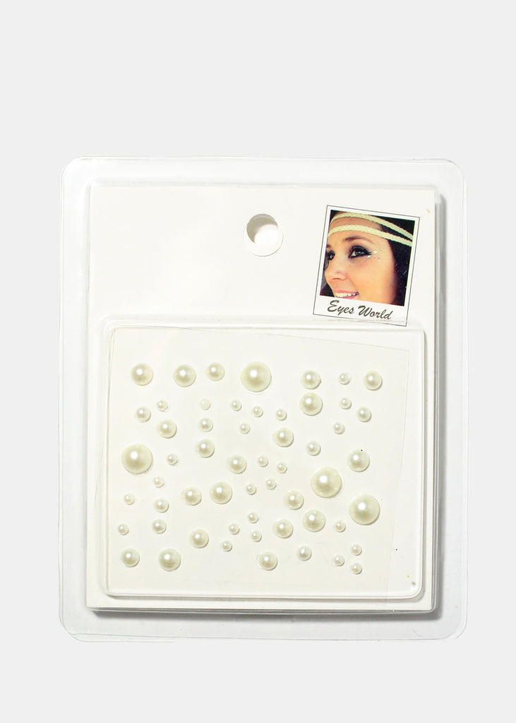 Pearl Face Gem Stickers Cream COSMETICS - Shop Miss A