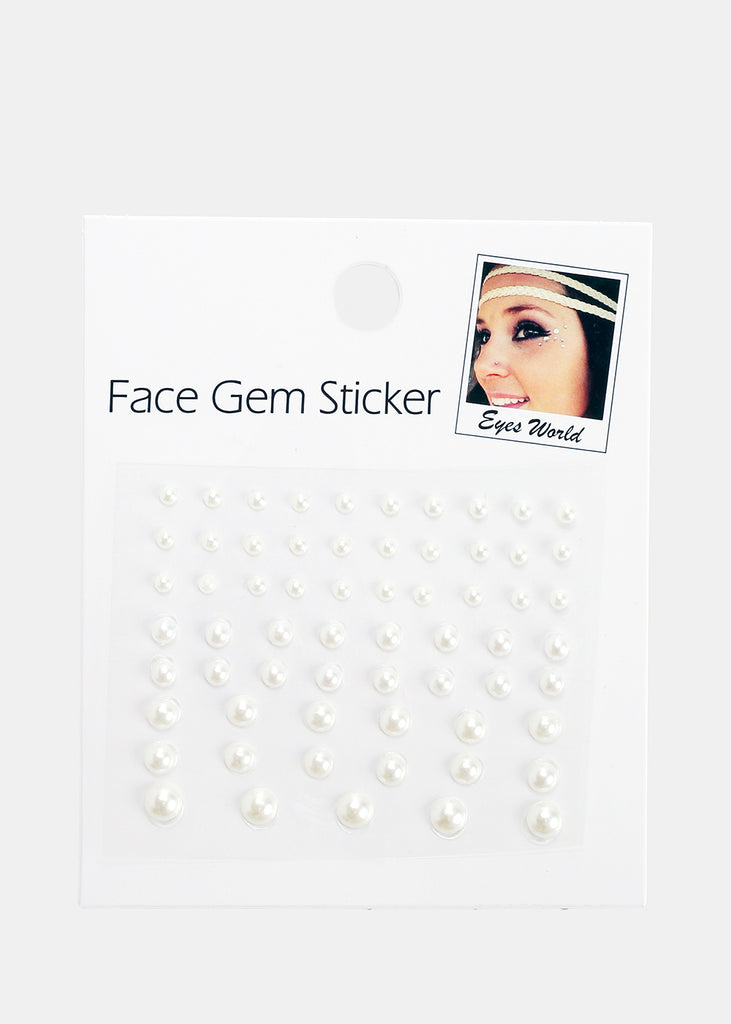 Pearl Face Gem Sticker Cream ACCESSORIES - Shop Miss A