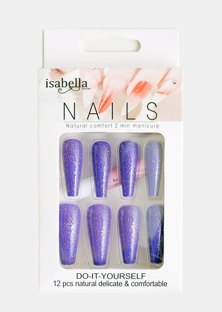 Shimmer Long Press-On Nails  NAILS - Shop Miss A