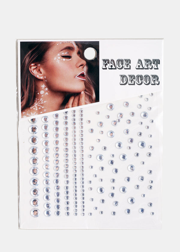 Gem Face Stickers Clear ACCESSORIES - Shop Miss A
