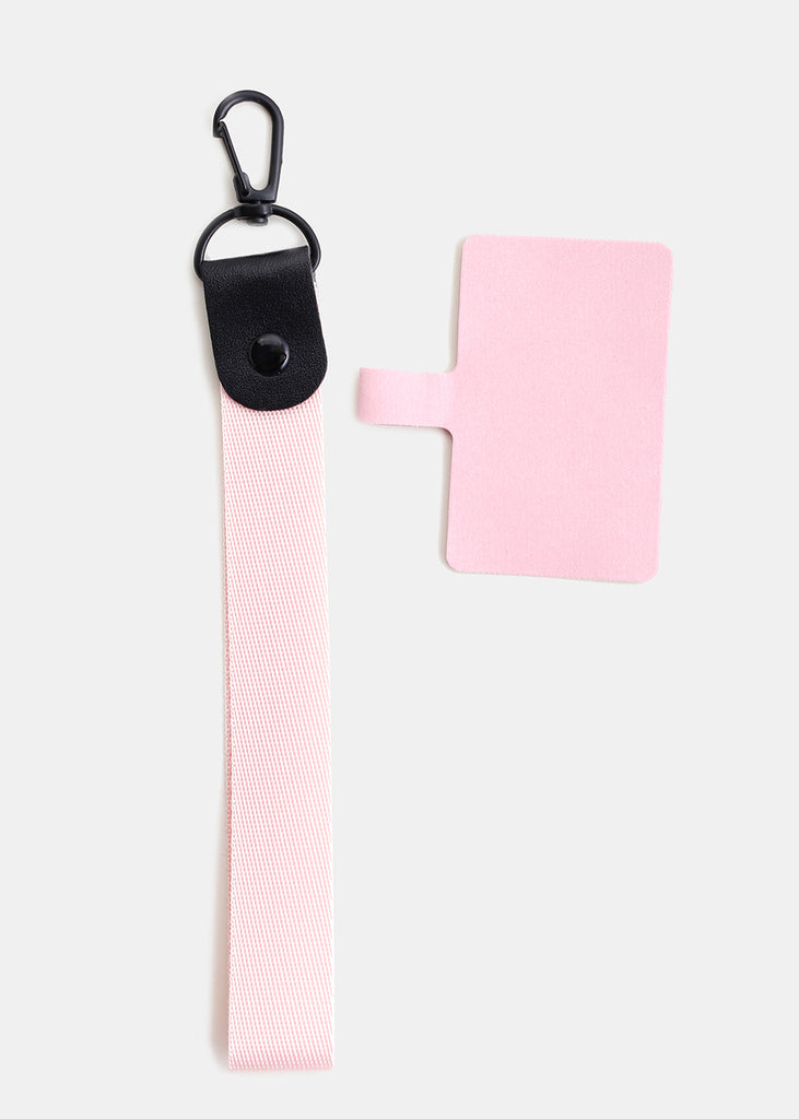 Phone Wristlet Strap Pink ACCESSORIES - Shop Miss A