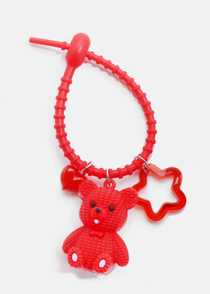 Bear Key Chain Red ACCESSORIES - Shop Miss A