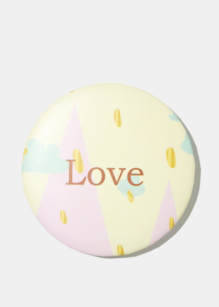 Love Travel Mirror Yellow ACCESSORIES - Shop Miss A