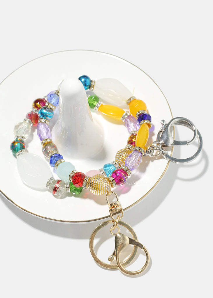 Assorted Bead Keychain Bracelet  ACCESSORIES - Shop Miss A