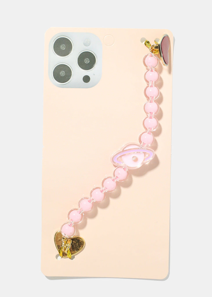 Planet Bead Hand Grip for Phone G. L. Pink ACCESSORIES - Shop Miss A