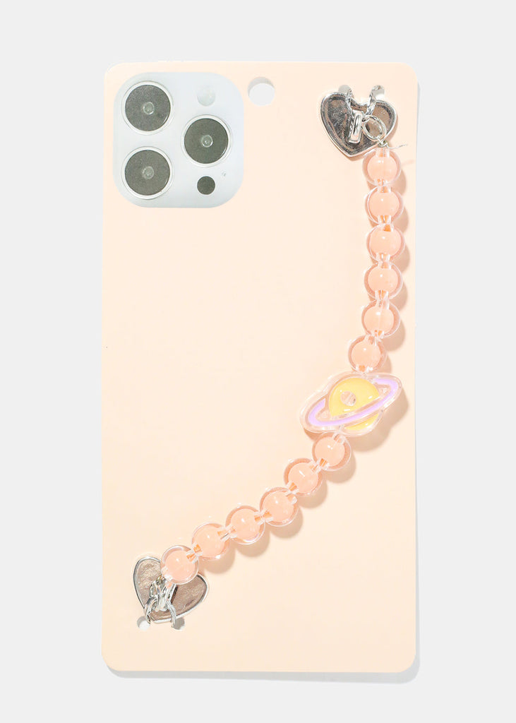 Planet Bead Hand Grip for Phone S. Peach ACCESSORIES - Shop Miss A