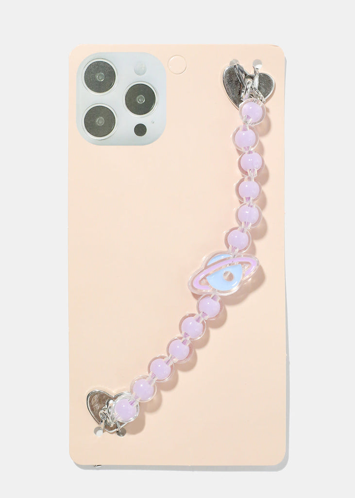 Planet Bead Hand Grip for Phone S. Purple ACCESSORIES - Shop Miss A