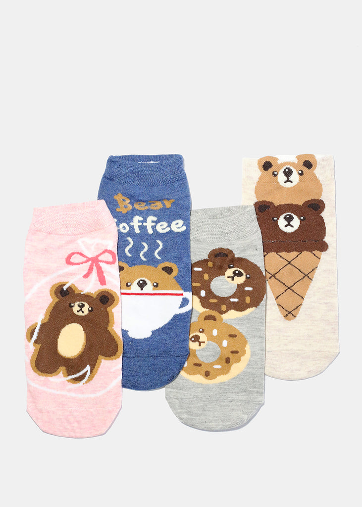 Ankle Bear Socks  ACCESSORIES - Shop Miss A