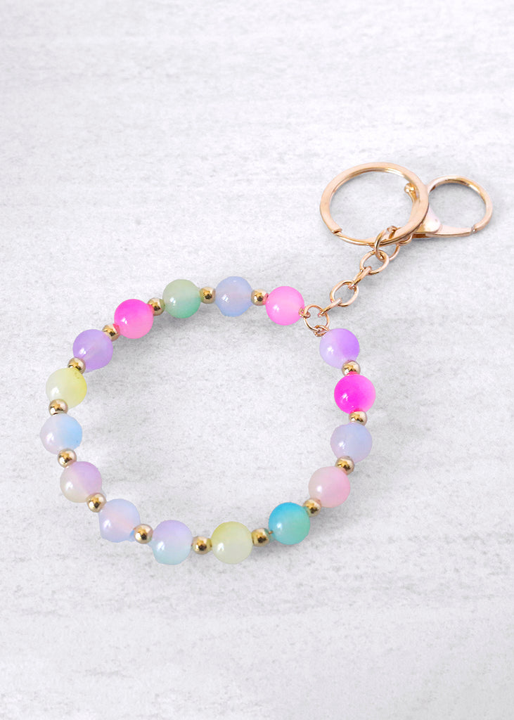 "Mermaid's Melody" Keychain Bracelet Gold ACCESSORIES - Shop Miss A
