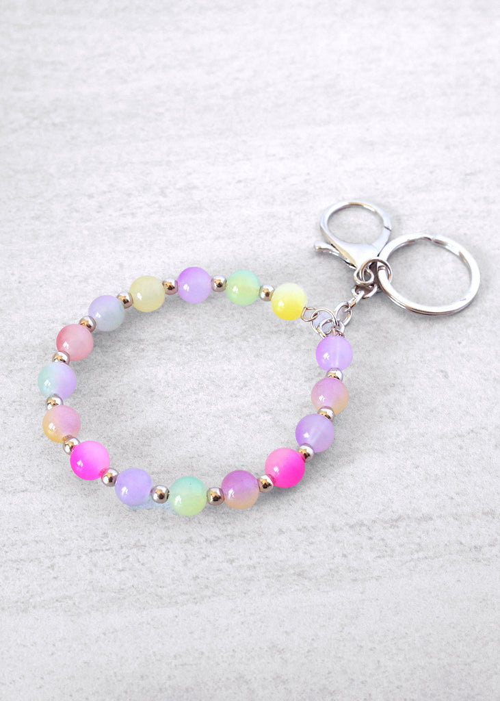 "Mermaid's Melody" Keychain Bracelet Silver ACCESSORIES - Shop Miss A