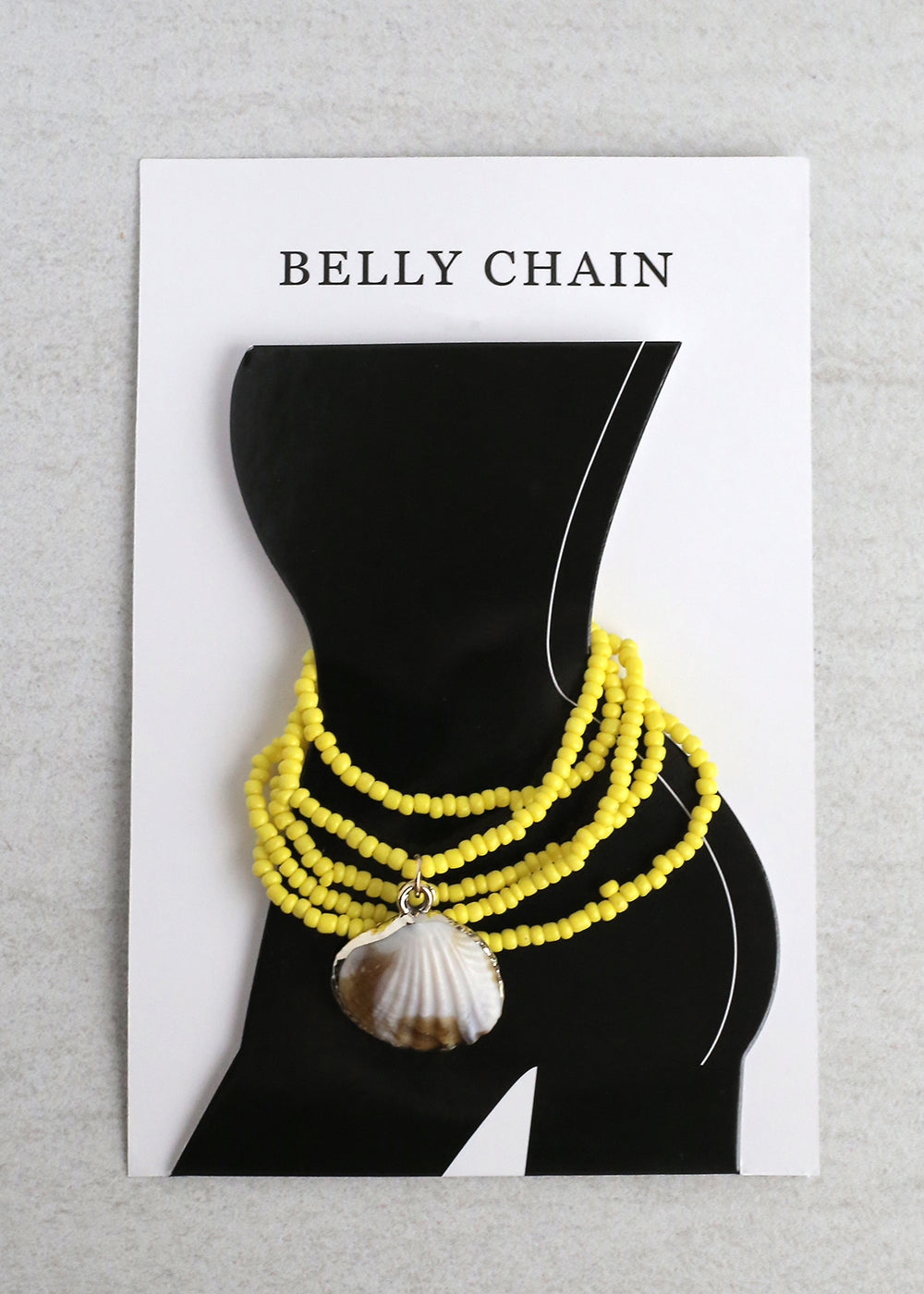 Seashell Charm Beaded Waist Chain – Shop Miss A