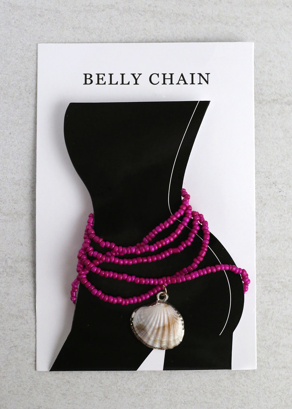 Seashell Charm Beaded Waist Chain – Shop Miss A