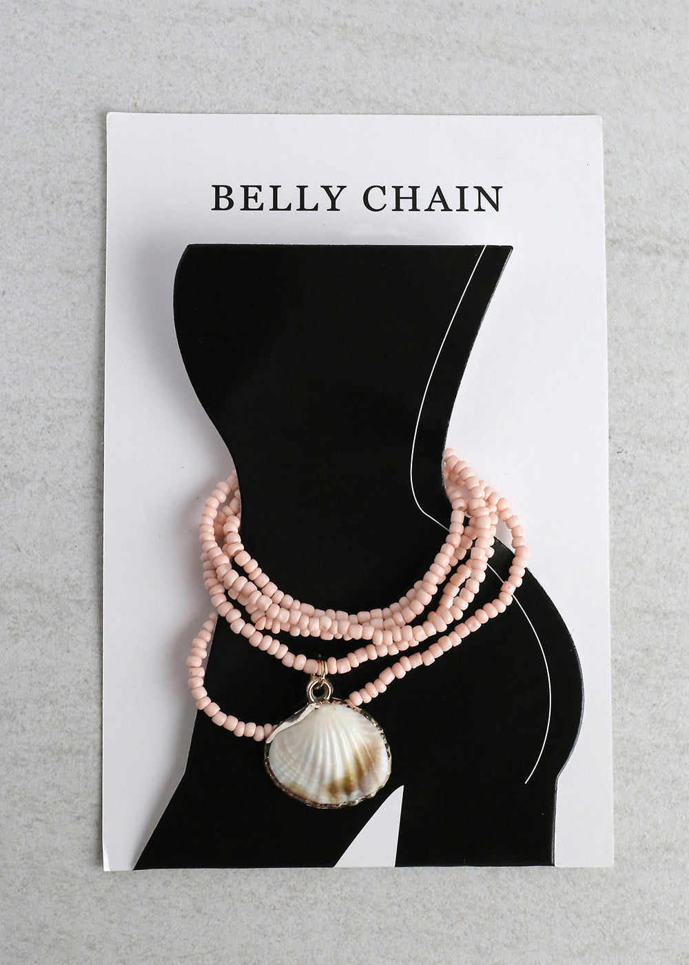 Seashell Charm Beaded Waist Chain – Shop Miss A