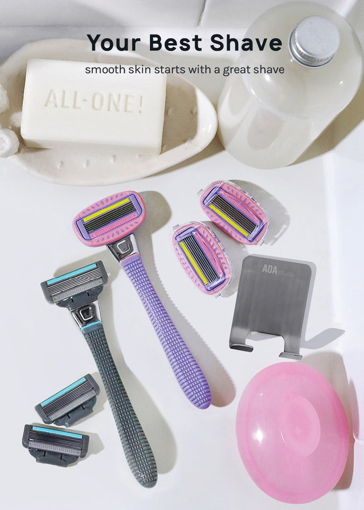 Axol Razor Kit A2 Men's 6-Blade Razor Starter Kit – Shop Miss A