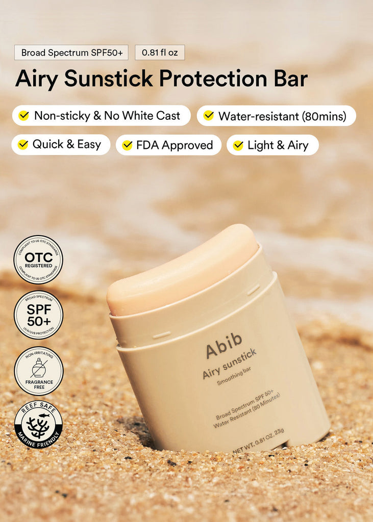 Abib Airy Sunstick Smoothing Bar 23g Seoul Scandal - Shop Miss A