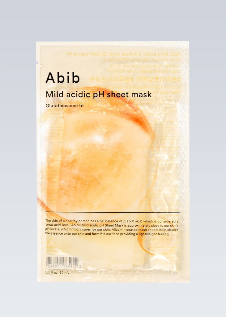 Abib Mild Acidic pH Sheet Mask Glutathiosome Fit Shop Miss A Abib Mild Acidic pH Sheet Mask Glutathiosome Fit Shop Miss A