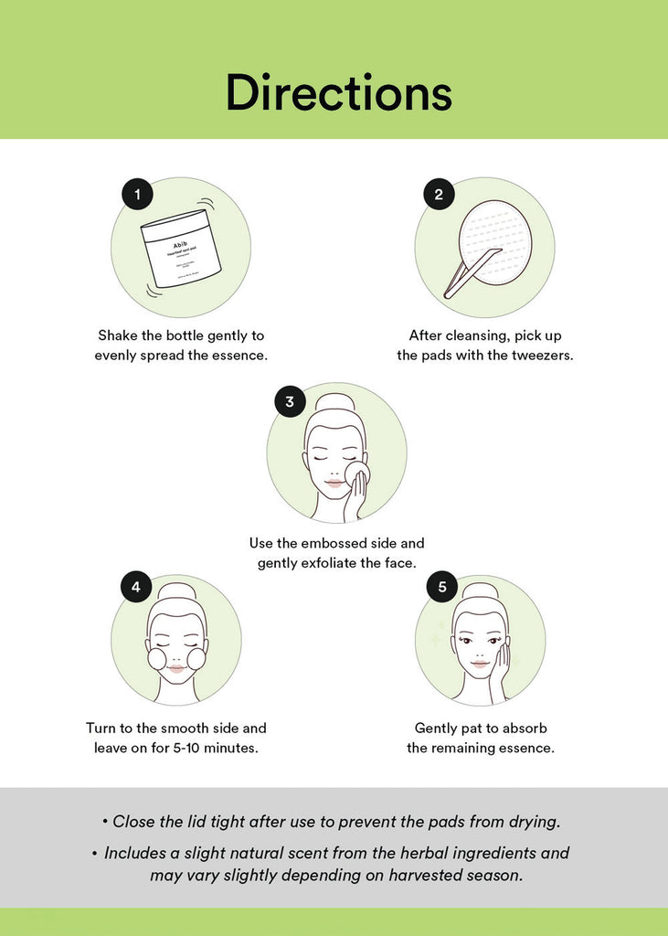 Abib Heartleaf Spot Pad Calming Touch (80 Pads) Seoul Scandal - Shop Miss A