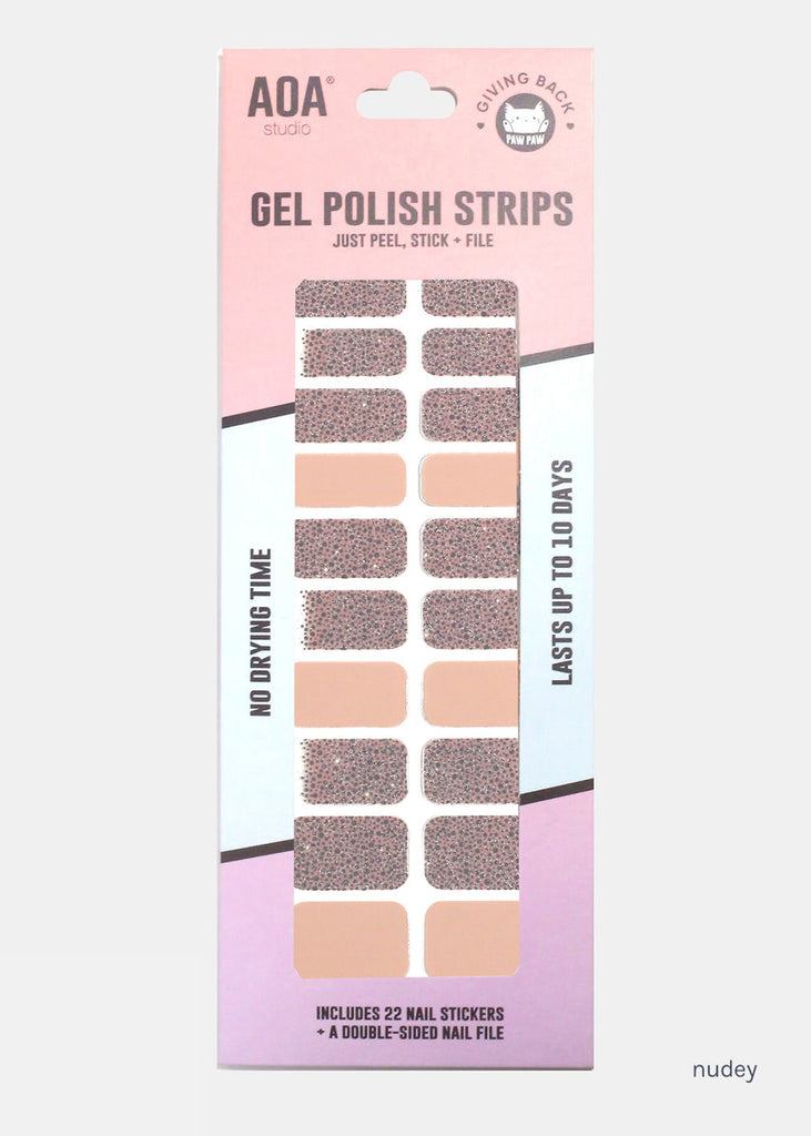AOA Paw Paw Gel Polish Strips: Nudey  NAILS - Shop Miss A