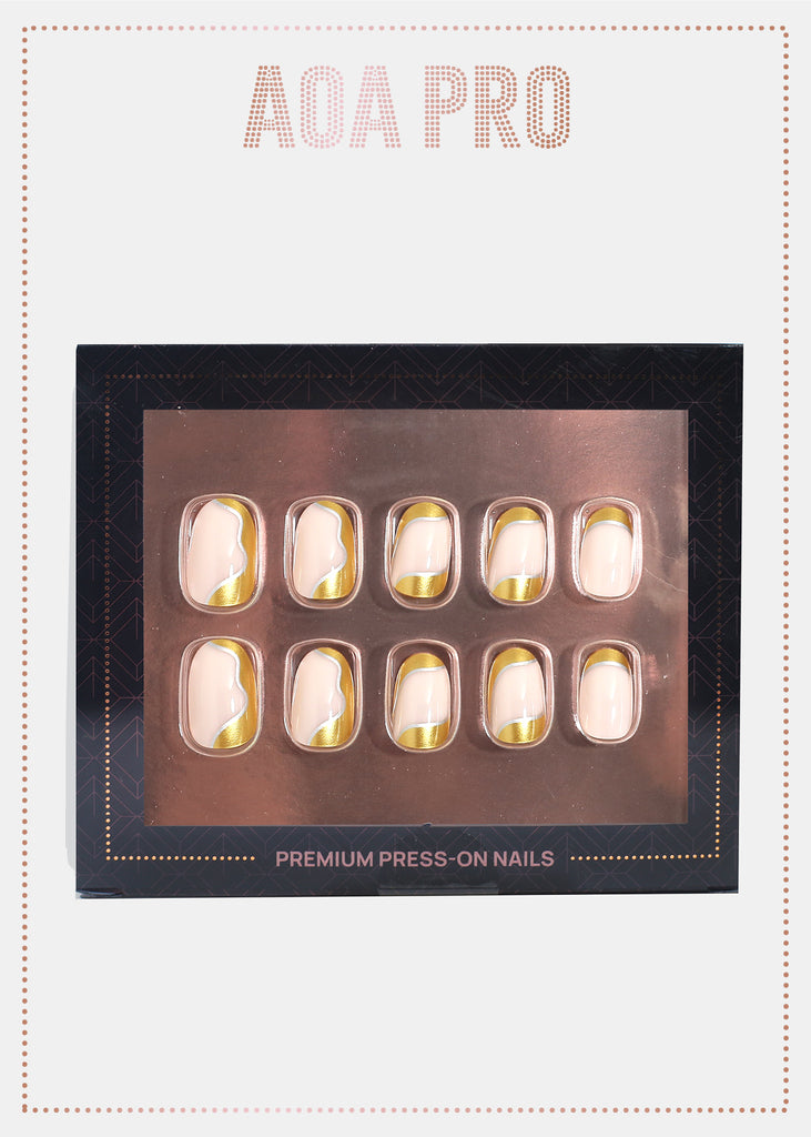 AOA Pro Press-On Nails: Golden Hour  NAILS - Shop Miss A