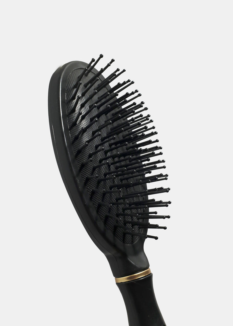 AOA Oval Cushion Brush - Black  HAIR - Shop Miss A