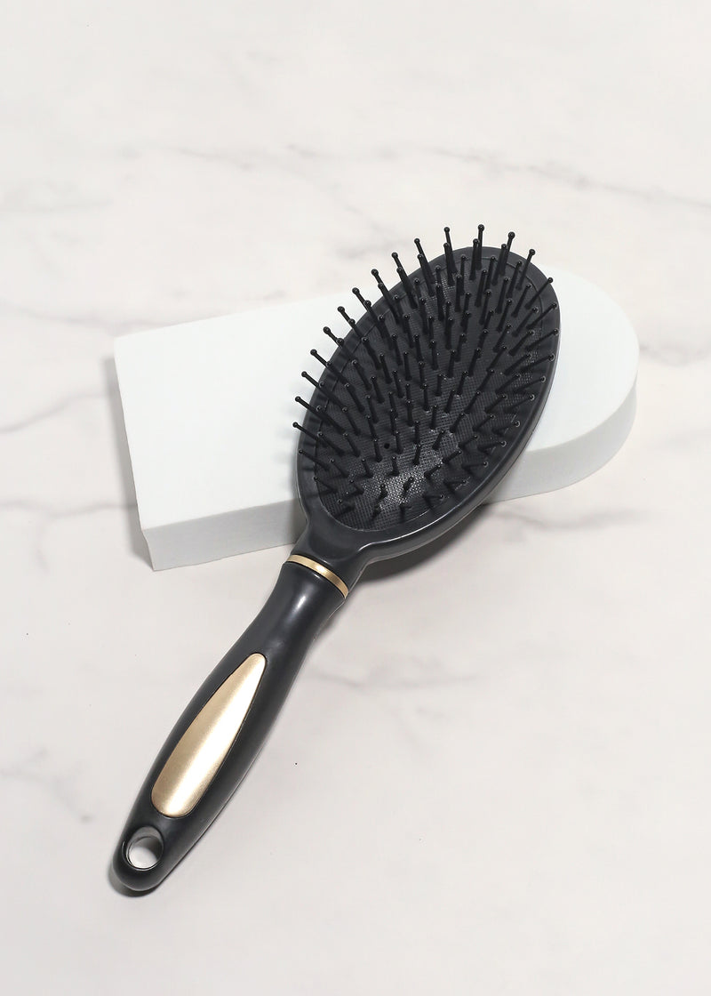 AOA Oval Cushion Brush - Black  HAIR - Shop Miss A