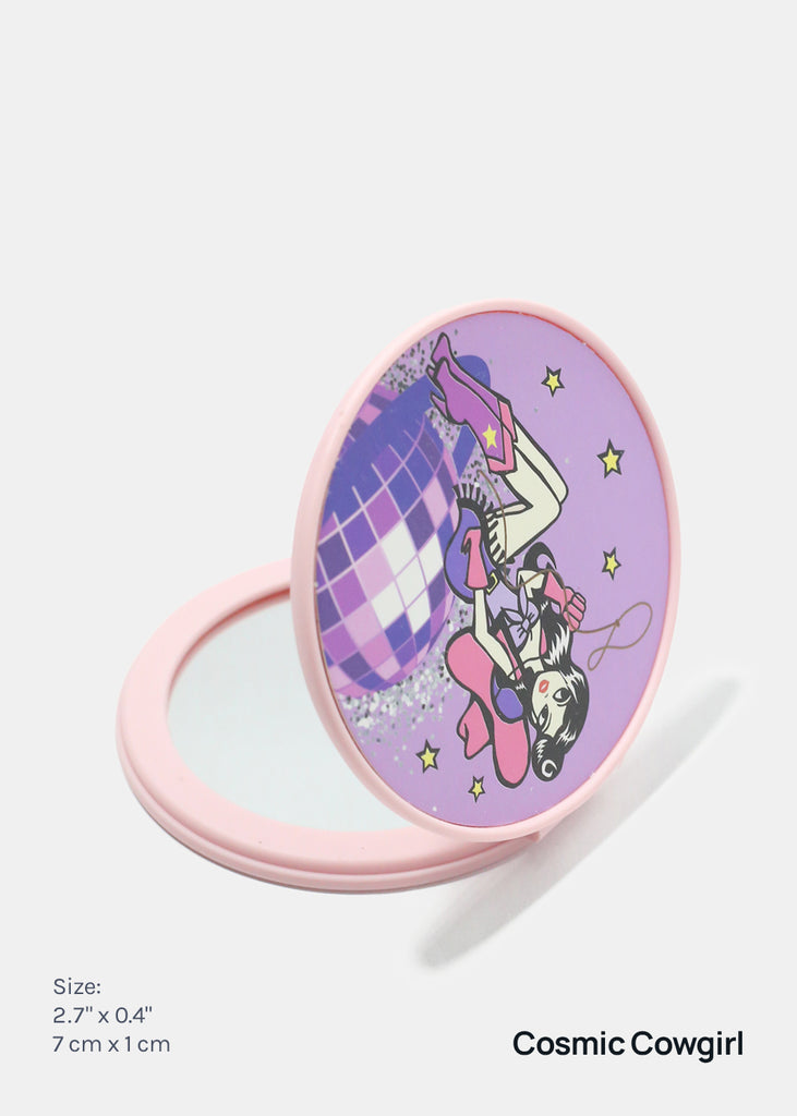 AOA Double-Sided Compact Mirror - Girls Cosmic Cowgirl ACCESSORIES - Shop Miss A