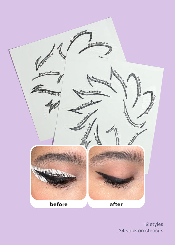 AOA Perfect Eyeliner + Eyeshadow Sticker Templates  COSMETICS - Shop Miss A