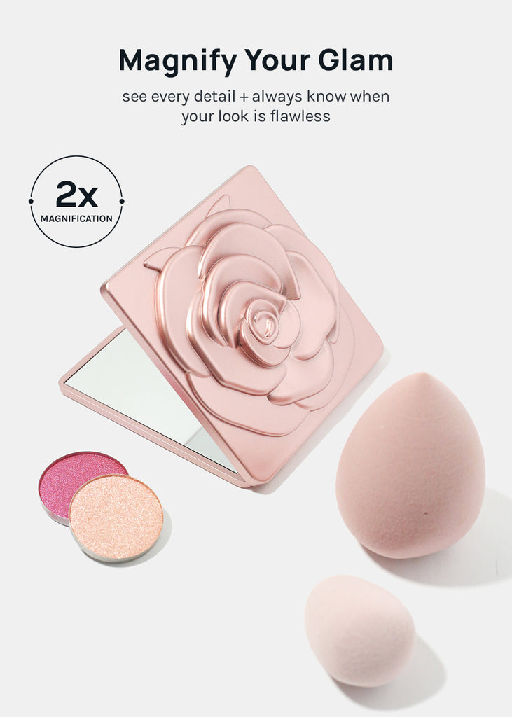 AOA Paw Paw Magnifying Double-Sided Compact Mirror - Rose ACCESSORIES - Shop Miss A