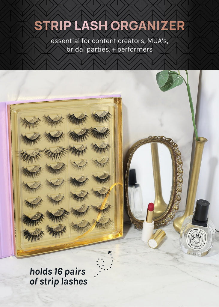 AOA Pro Eyelash Book - Purple  COSMETICS - Shop Miss A