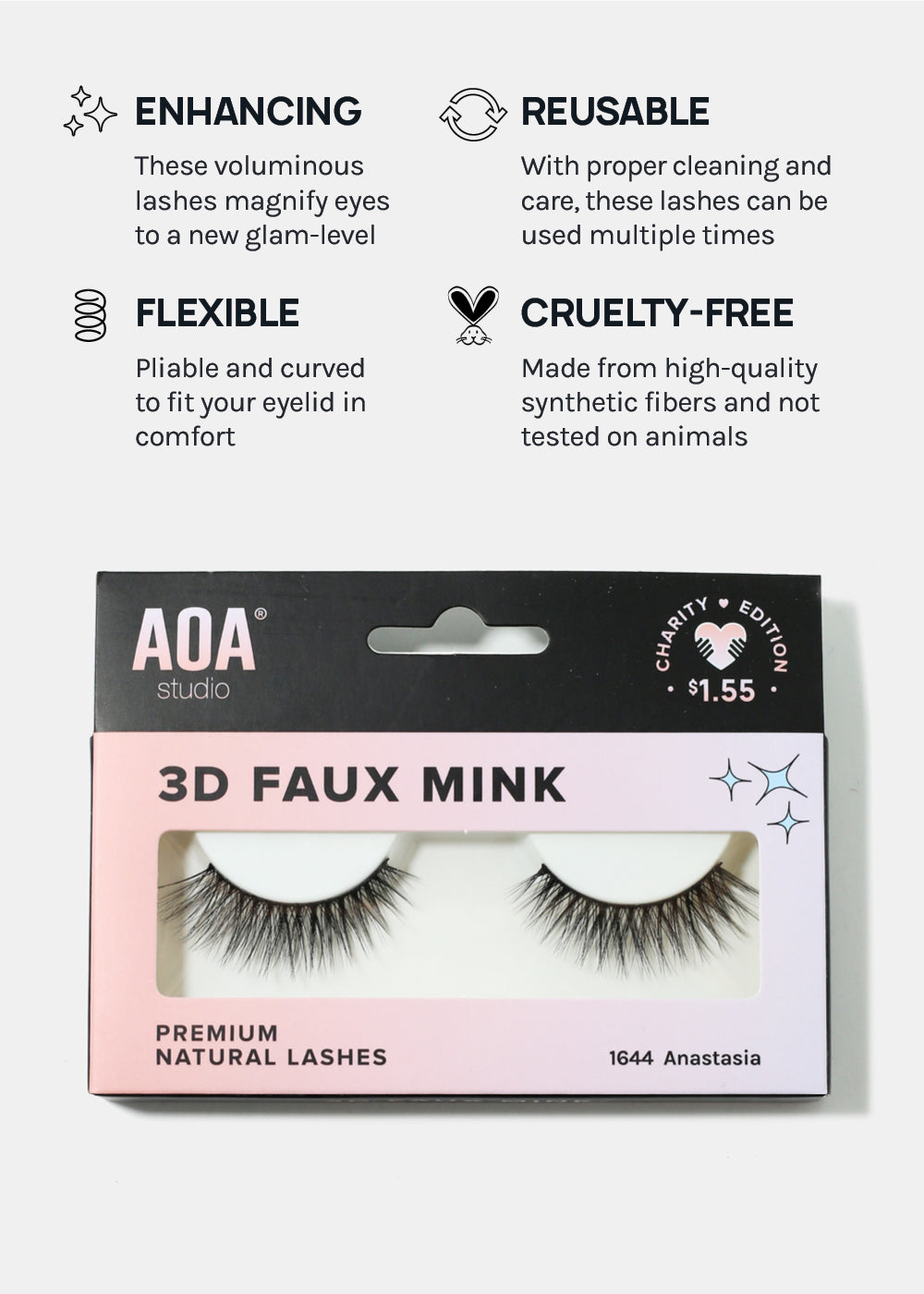 Paw Paw: 3D Faux Mink Lashes - Anastasia – Shop Miss A