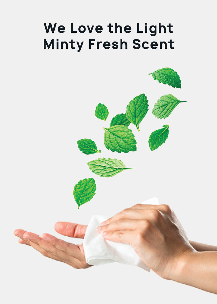 AOA Pure Sanitizing Wipes - Mint  COSMETICS - Shop Miss A