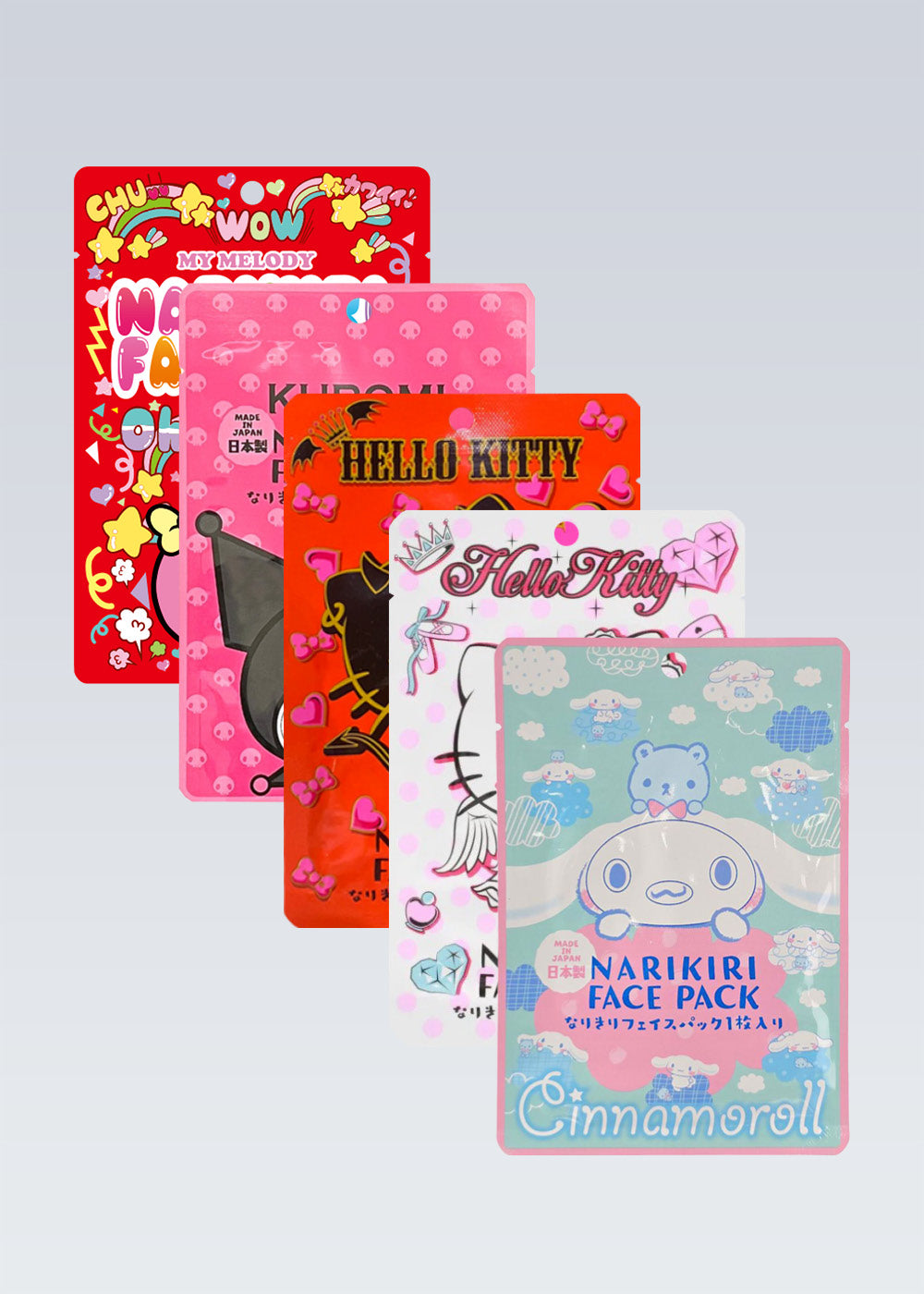 ASUNAROSYA Sanrio Narikiri Face Mask – Shop Miss A