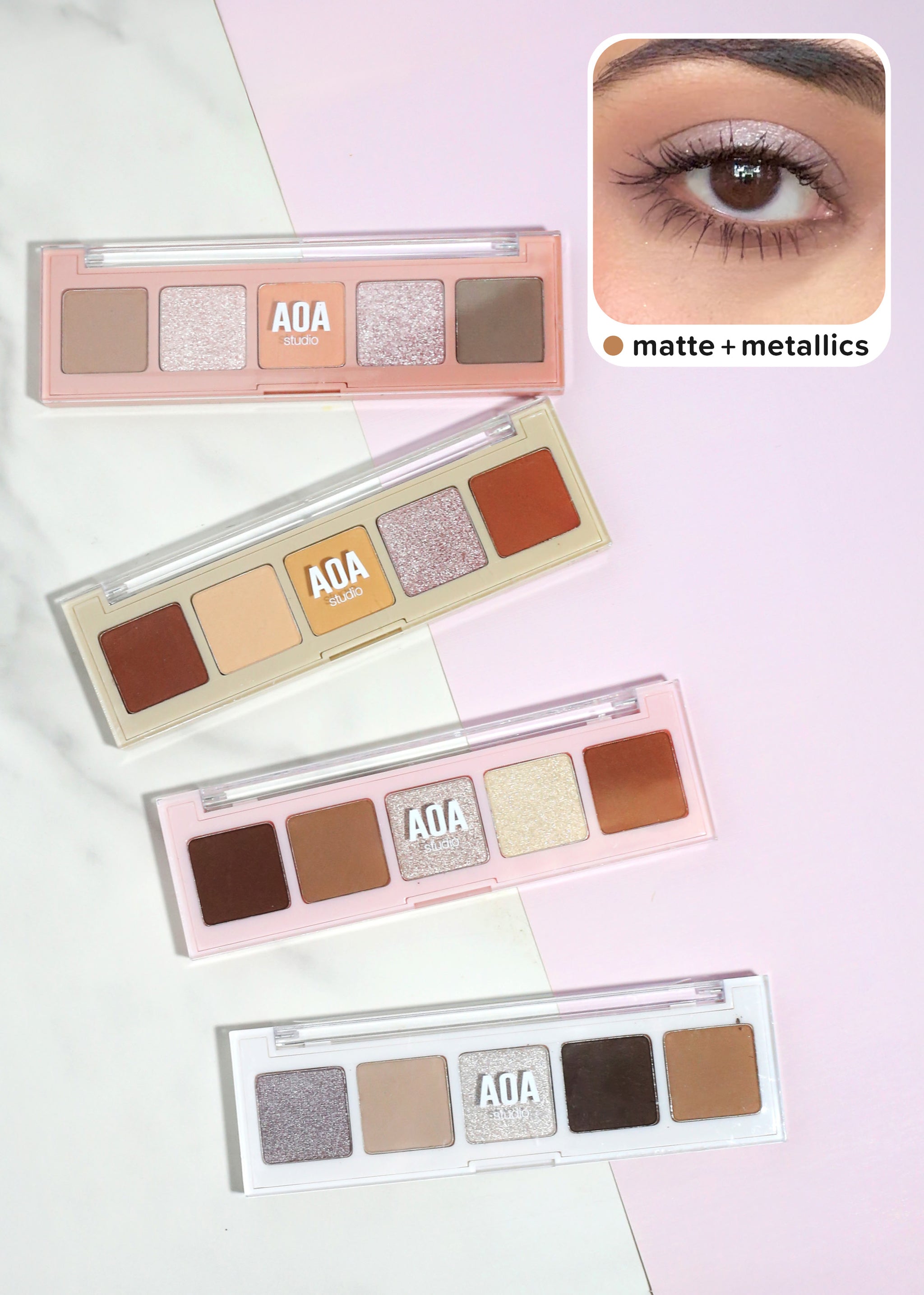AOA Mini Sweethearts 5-Color Eyeshadow Palette – Shop Miss A