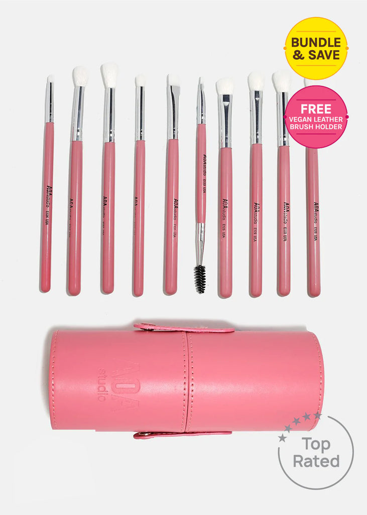 Paw Paw: All About Eyes Brush Set - Pink  COSMETICS - Shop Miss A