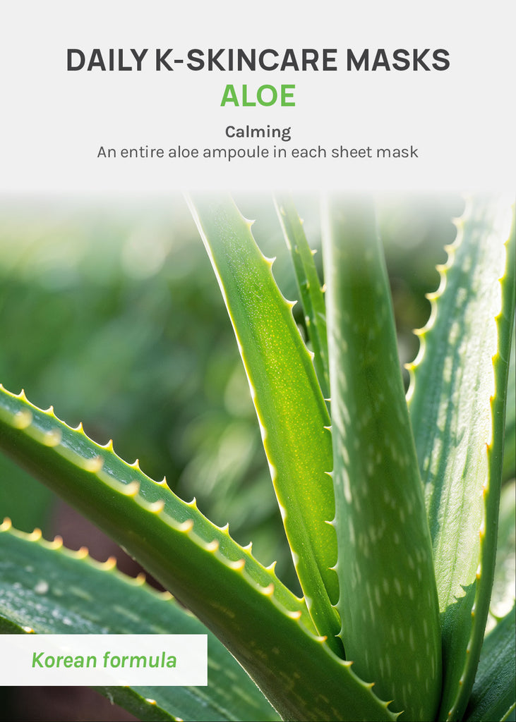 AOA Skin Aloe One Shot Ampoule Mask Skincare - Shop Miss A