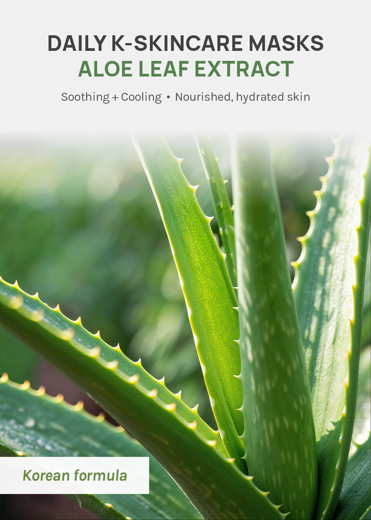 AOA Skin Aloe Daily Care Sheet Mask Skincare - Shop Miss A