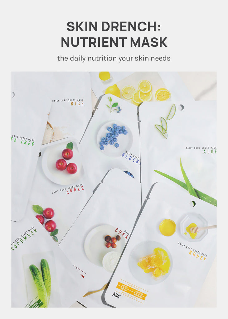 AOA Skin Aloe Daily Care Sheet Mask Skincare - Shop Miss A