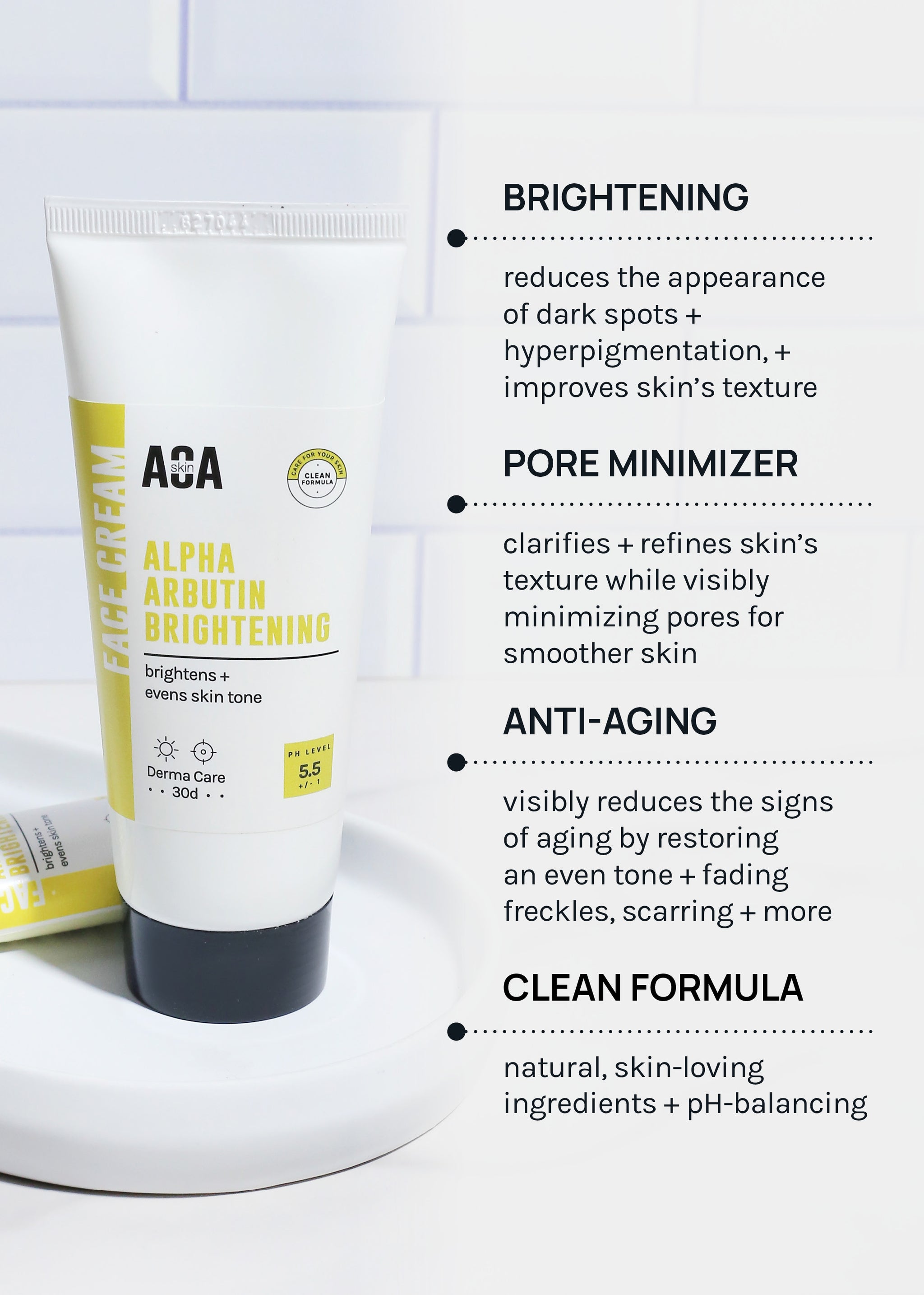 AOA Skin Alpha Alpha Arbutin Brightening Cream, image size:2048x2868