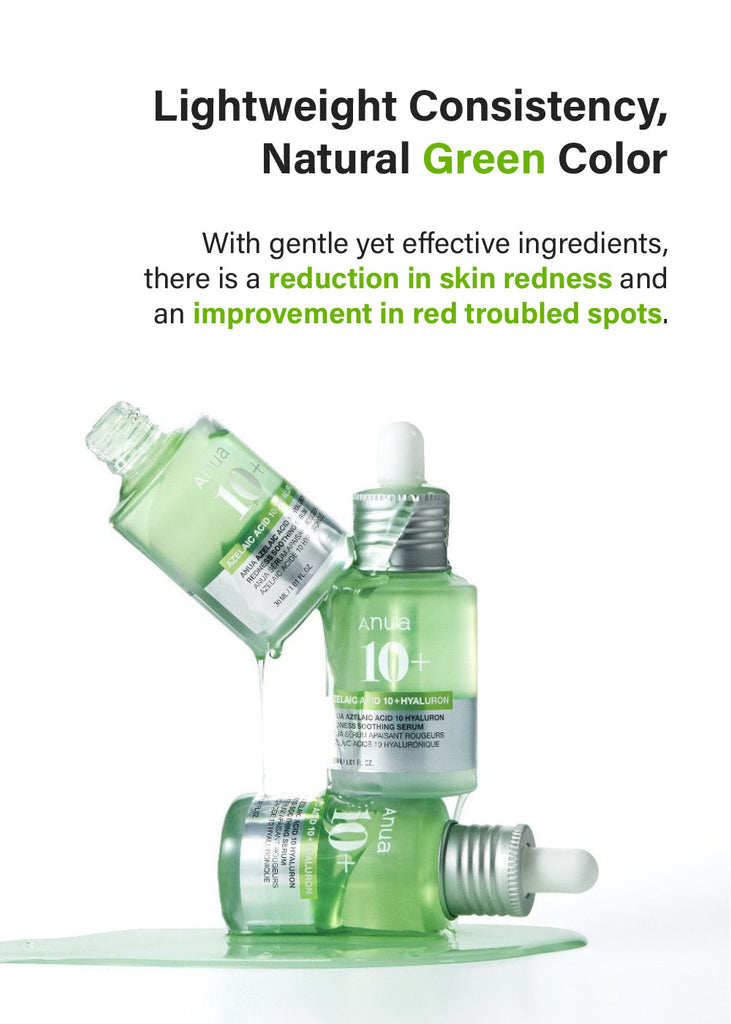 Anua Azelaic Acid 10 Hyaluron Redness Soothing Serum 30ml Seoul Scandal - Shop Miss A