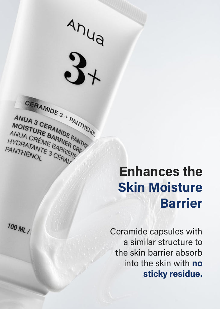 Anua 3 Ceramide Panthenol Moisture Barrier Cream 100ml Seoul Scandal - Shop Miss A