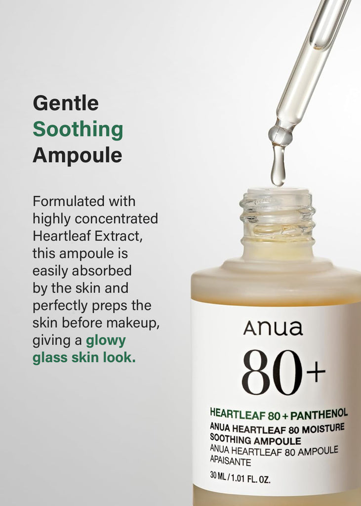 Anua Heartleaf 80 Moisture Soothing Ampoule 30ml Seoul Scandal - Shop Miss A