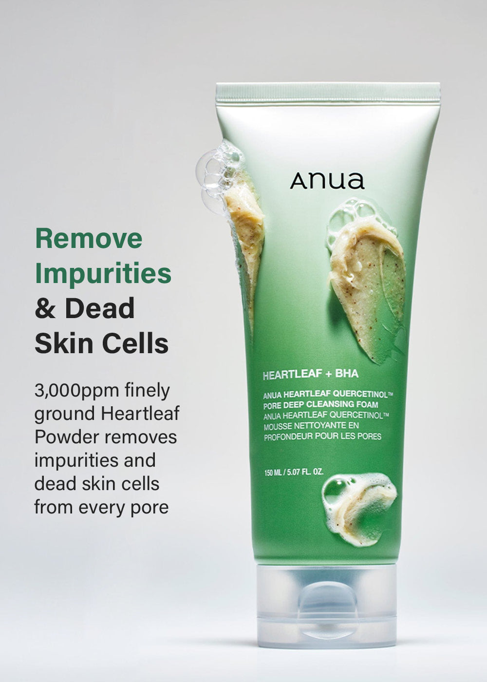 Anua Heartleaf Pore Control Cleansing4本 Anua Heartleaf Quercetinol Pore Deep Cleansing Foam 150ml – Shop