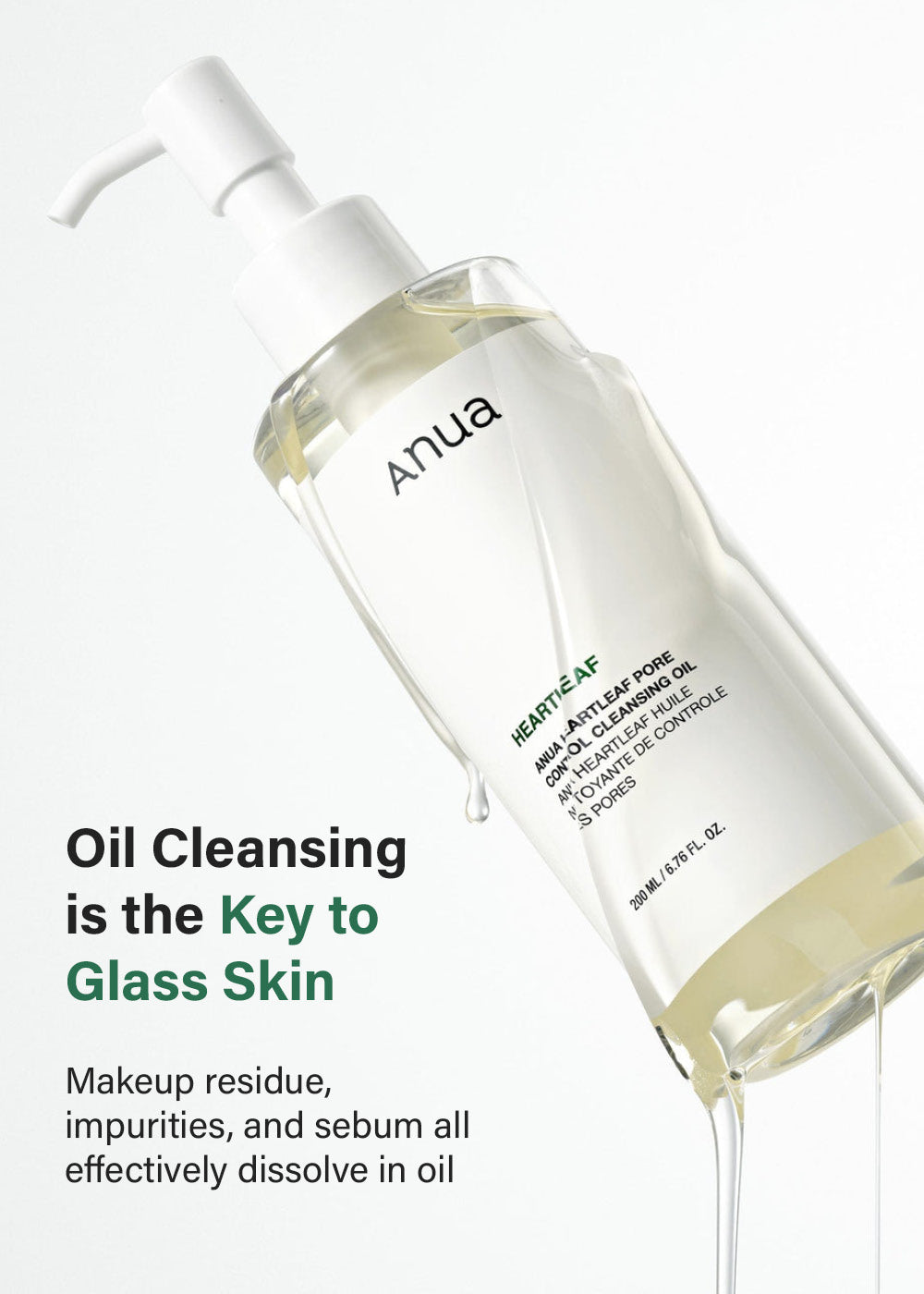 Anua Heartleaf Pore Control Cleansing Oil 200ml – Shop Miss A