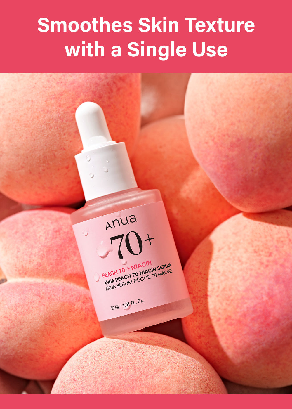 Anua Peach 70 Niacin Serum 30ml – Shop Miss A