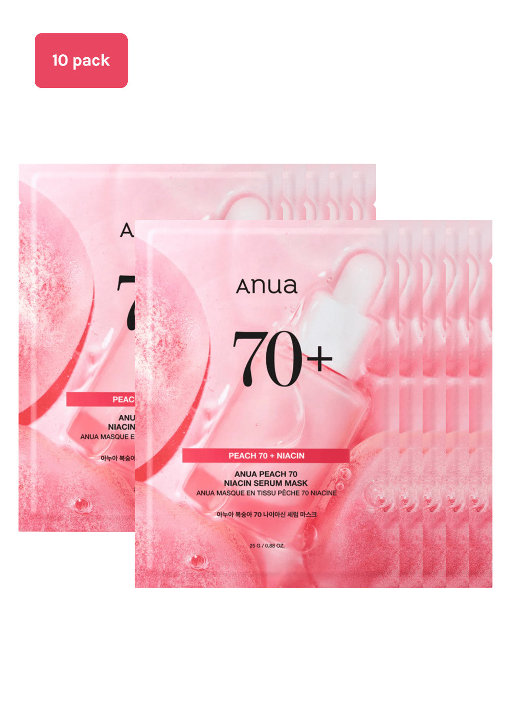 Anua Peach 70 Niacin Serum Sheet Mask – Shop Miss A
