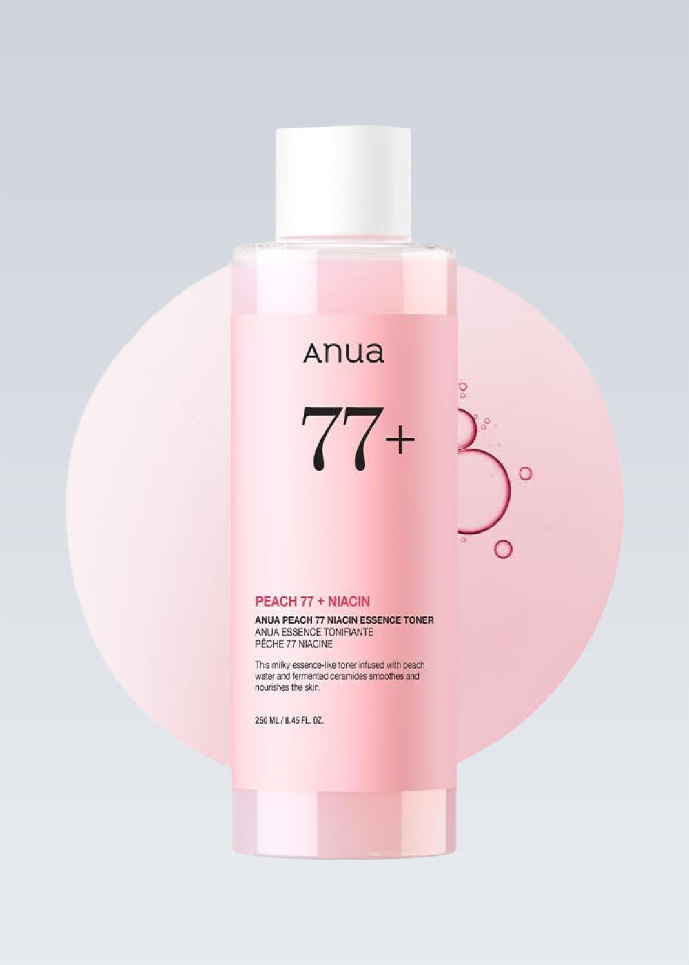 Anua Peach 77 Niacin Essence Toner 250ml – Shop Miss A