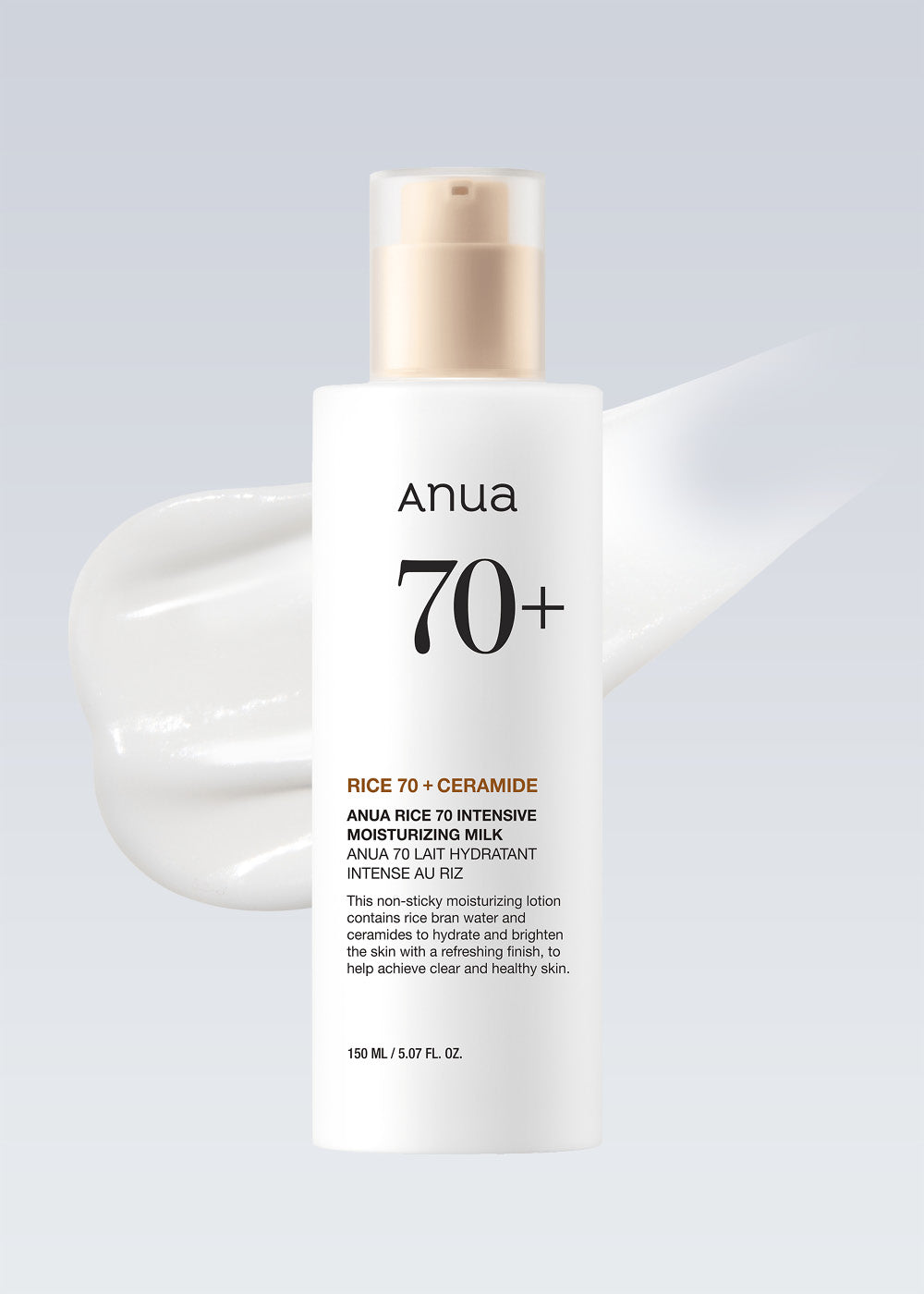 Anua Rice 70 Intensive Moisturizing Milk 150ml β Shop Miss A